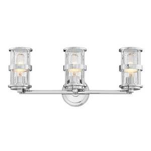 H5433CM Carina 3 Bulb Bathroom Lighting - Chrome