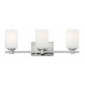 H54623CM Karlie 3 Bulb Bathroom Lighting - Chrome H54623CM Karlie 3 Bulb Bathroom Lighting - Chrome