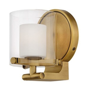 H5490HBLL Rixon 1 Bulb Wall Sconce - Heritage Brass