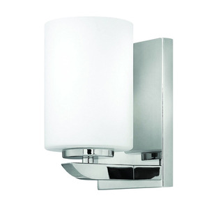 H55020PN Kyra 1 Bulb Wall Sconce - Polished Nickel H55020PN Kyra 1 Bulb Wall Sconce - Polished Nickel