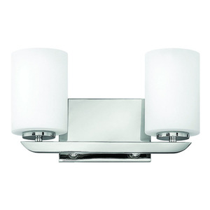 H55022PN Kyra 2 Bulb Bathroom Lighting - Polished Nickel H55022PN Kyra 2 Bulb Bathroom Lighting - Polished Nickel