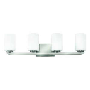 H55024BN Kyra 4 or More Bulb Bathroom Lighting - Brushed Nickel H55024BN Kyra 4 or More Bulb Bathroom Lighting - Brushed Nickel