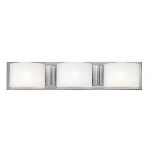 H55483CM Daria 3 Bulb Bathroom Lighting - Chrome