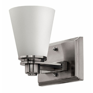 H5550BN Avon 1 Bulb Wall Sconce - Brushed Nickel