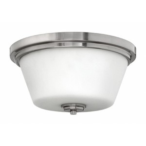 H5551BN Avon Flush Mount Ceiling Light - Brushed Nickel