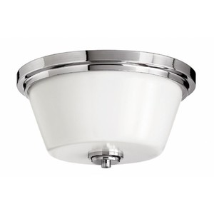 H5551CM Avon Flush Mount Ceiling Light - Chrome