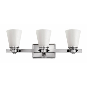 H5553CMLED Avon 3 Bulb Bathroom Lighting - Chrome