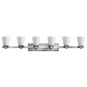 H5556BN Avon 4 or More Bulb Bathroom Lighting - Brushed Nickel