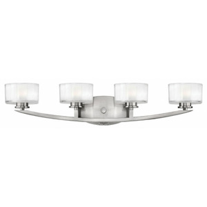 H5594CM Meridian 4 or More Bulb Bathroom Lighting - Chrome