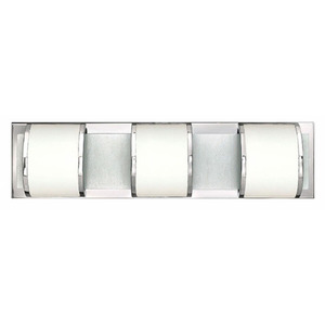 H56013CM Mira 3 Bulb Bathroom Lighting - Chrome