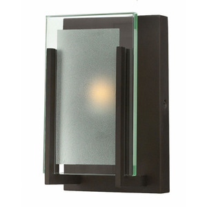 H5650OZ Latitude 1 Bulb Wall Sconce - Oil Rubbed Bronze