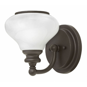 H56550KZ Ainsley 1 Bulb Wall Sconce - Buckeye Bronze H56550KZ Ainsley 1 Bulb Wall Sconce - Buckeye Bronze
