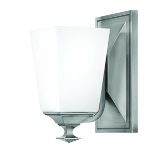 H56670AN Baldwin 1 Bulb Wall Sconce - Antique Nickel H56670AN Baldwin 1 Bulb Wall Sconce - Antique Nickel