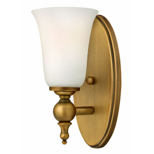 H5740BR Yorktown 1 Bulb Wall Sconce - Brushed Bronze H5740BR Yorktown 1 Bulb Wall Sconce - Brushed Bronze