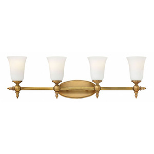 H5744BR Yorktown 4 or More Bulb Bathroom Lighting - Brushed Bronze H5744BR Yorktown 4 or More Bulb Bathroom Lighting - Brushed Bronze