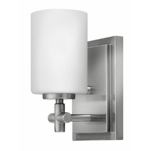 H57550BN Laurel 1 Bulb Wall Sconce - Brushed Nickel H57550BN Laurel 1 Bulb Wall Sconce - Brushed Nickel