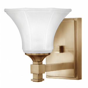 H5850BC Abbie 1 Bulb Wall Sconce - Brushed Caramel