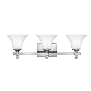 H5853CM Abbie 3 Bulb Bathroom Lighting - Chrome H5853CM Abbie 3 Bulb Bathroom Lighting - Chrome