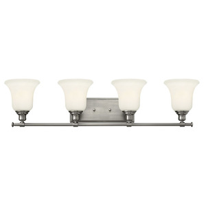 H58784BN Colette 4 or More Bulb Bathroom Lighting - Brushed Nickel