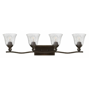 H5894OBCL Bolla 4 or More Bulb Bathroom Lighting - Olde Bronze / Clear H5894OBCL Bolla 4 or More Bulb Bathroom Lighting - Olde Bronze / Clear