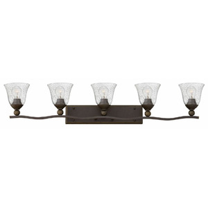 H5895OBCL Bolla 4 or More Bulb Bathroom Lighting - Olde Bronze / Clear H5895OBCL Bolla 4 or More Bulb Bathroom Lighting - Olde Bronze / Clear