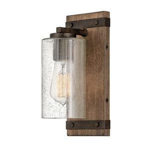 H5940SQ Sawyer 1 Bulb Wall Sconce - Sequoia