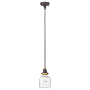 H67073OZ Academy Mini-Pendant Pendant Light - Oil Rubbed Bronze H67073OZ Academy Mini-Pendant Pendant Light - Oil Rubbed Bronze
