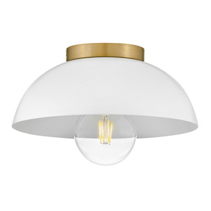 H83301MW Stu Flush Mount Ceiling Light - White H83301MW Stu Flush Mount Ceiling Light - White