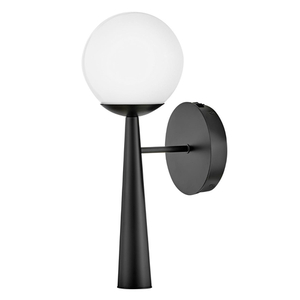H83500BK Izzy 1 Bulb Wall Sconce - Black H83500BK Izzy 1 Bulb Wall Sconce - Black