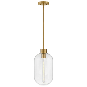 H83657LCB Greer Mini-Pendant Pendant Light - Lacquered Brass