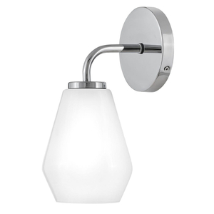 H85500CM Gio 1 Bulb Wall Sconce - Chrome H85500CM Gio 1 Bulb Wall Sconce - Chrome