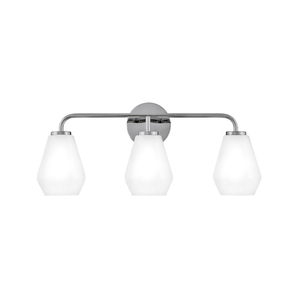 H85503CM Gio 3 Bulb Bathroom Lighting - Chrome H85503CM Gio 3 Bulb Bathroom Lighting - Chrome