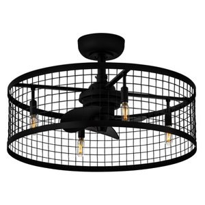 H904724FMBLIA Finnigan Small Fans (up to 38'') Ceiling Fan - Matte Black