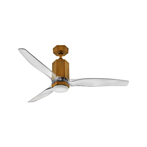 H905852FHBLDDK Facet Large Fan (52'' to 59'') Ceiling Fan - Heritage Brass