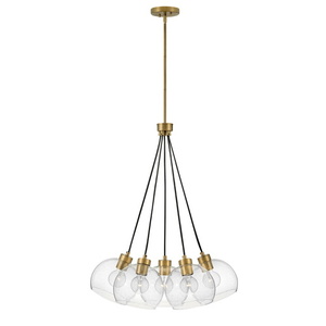 H83015LCB Rumi Multi Light Pendant Light - Lacquered Brass