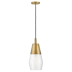 H83397LCB Livie Mini-Pendant Pendant Light - Lacquered Brass