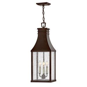 H17462BLC Beacon Hill Hanging Hanging Lantern - Blackened Copper