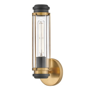 H53180HB Masthead 1 Bulb Wall Sconce - Heritage Brass