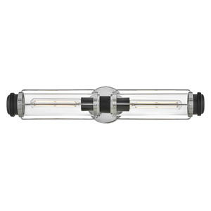 H53182CM Masthead 2 Bulb Bathroom Lighting - Chrome