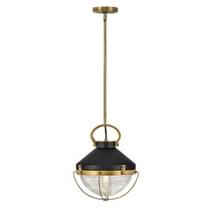 H4847HB Crew Down Light Pendant Light - Heritage Brass