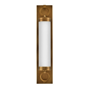 H52292HB Baylor 3 Bulb Bathroom Lighting - Heritage Brass