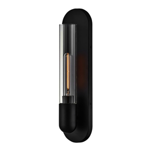 H83470BK Tully 1 Bulb Wall Sconce - Black H83470BK Tully 1 Bulb Wall Sconce - Black
