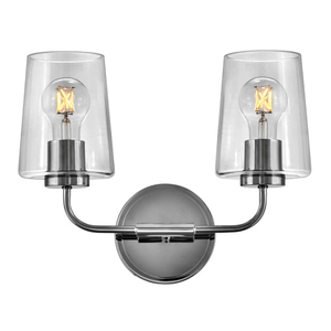 H853452CMCL Kline 2 Bulb Bathroom Lighting - Chrome H853452CMCL Kline 2 Bulb Bathroom Lighting - Chrome