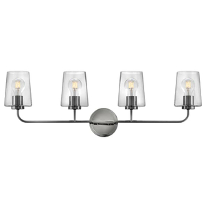 H853454CMCL Kline 4 or More Bulb Bathroom Lighting - Chrome H853454CMCL Kline 4 or More Bulb Bathroom Lighting - Chrome