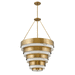 Hinkley H30188HB Heritage Brass Semi Flush Mount Ceiling Light