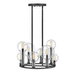 Hinkley H30526BK Black Mini Chandelier