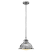 Hinkley H3122PN Polished Nickel Down Light Pendant