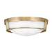 Hinkley H3225HB Heritage Brass Flush Mount Ceiling Light