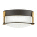 Hinkley H3230OZ Oil Rubbed Bronze Flush Mount Ceiling Light