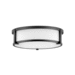 Hinkley H3243BK Black Flush Mount Ceiling Light